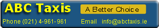 Phone (021) 4-961-961         Email   info@abctaxis.ie